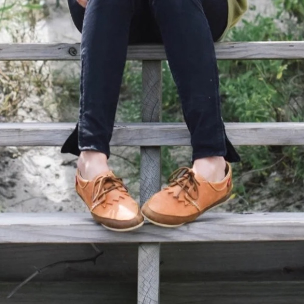 Oliberte NWT Golia Leather Lace Up Shoe Sz 6